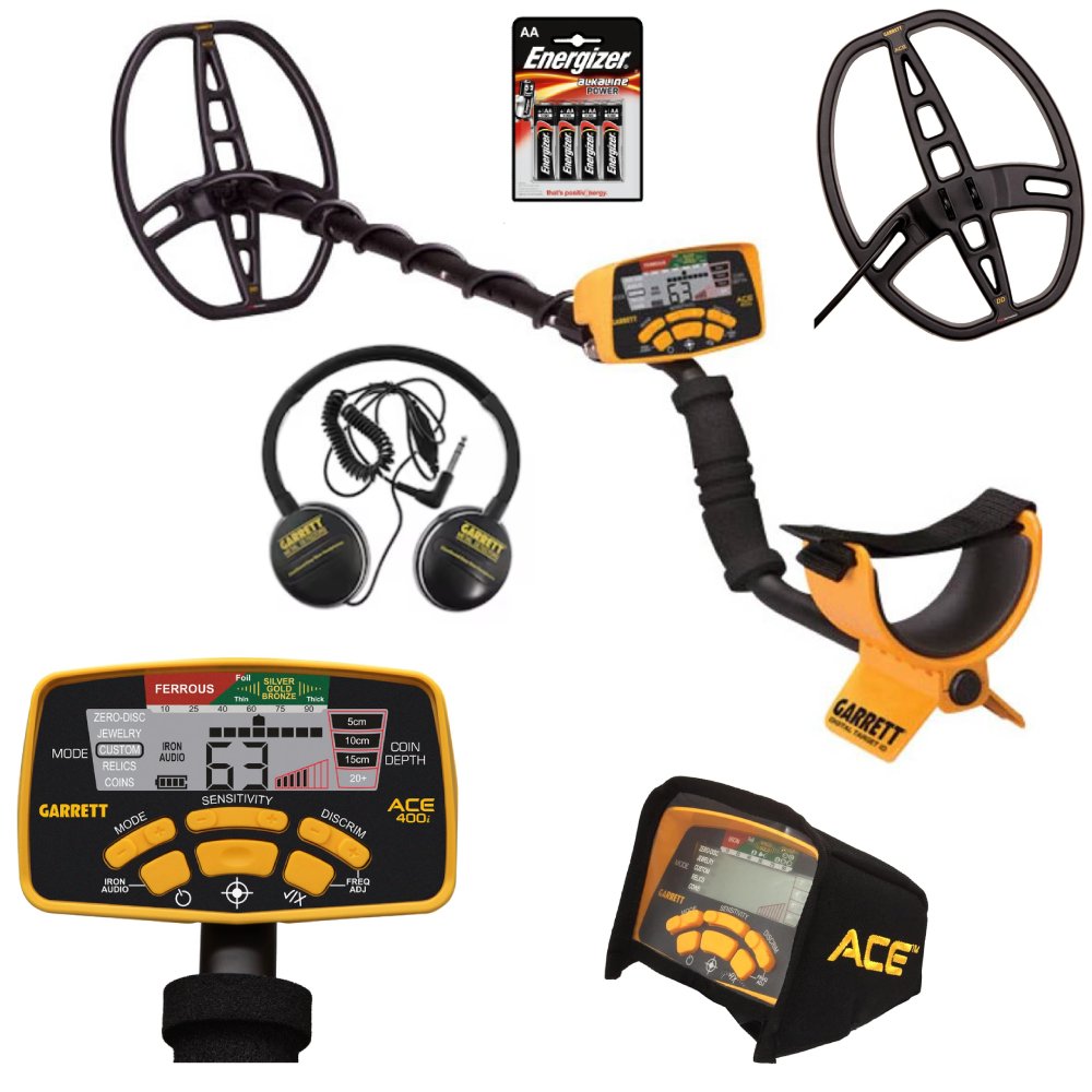Garrett Ace 400i + zestaw